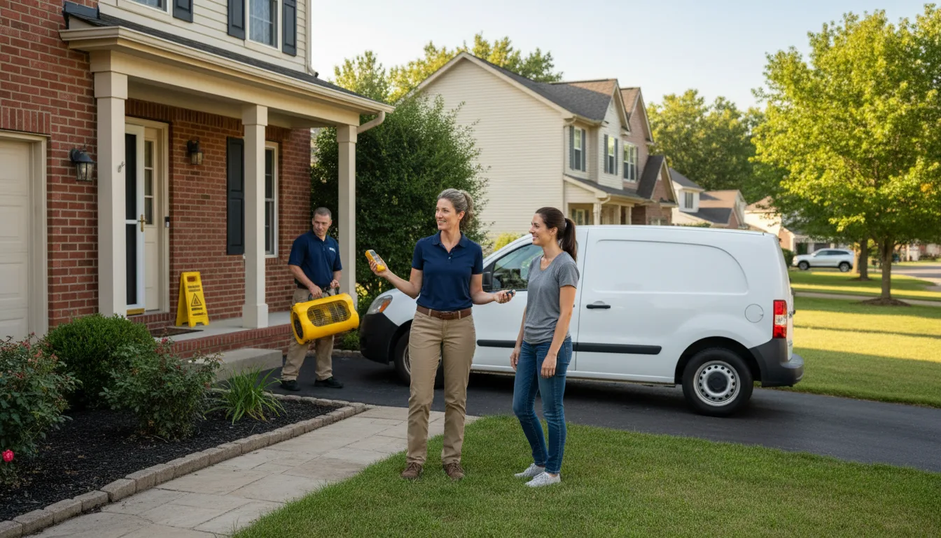 Water restoration image for Flood Water Cleanup, Removal And Restoration Services in Acton, MA